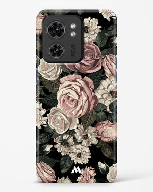 Floral Midnight Bouquet Hard Case Phone Cover (Motorola)