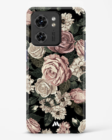 Floral Midnight Bouquet Hard Case Phone Cover (Motorola)
