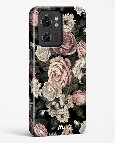 Floral Midnight Bouquet Hard Case Phone Cover (Motorola)