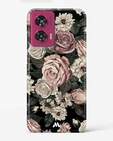 Floral Midnight Bouquet Hard Case Phone Cover (Motorola)