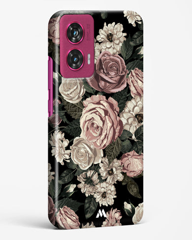 Floral Midnight Bouquet Hard Case Phone Cover (Motorola)