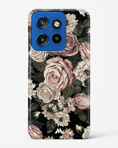 Floral Midnight Bouquet Hard Case Phone Cover (Motorola)