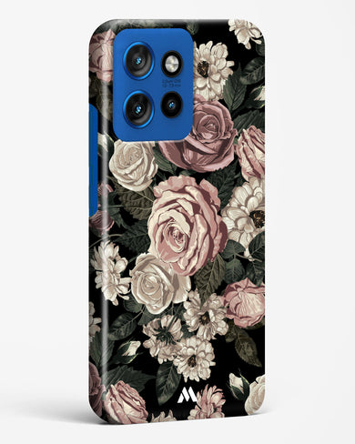 Floral Midnight Bouquet Hard Case Phone Cover (Motorola)