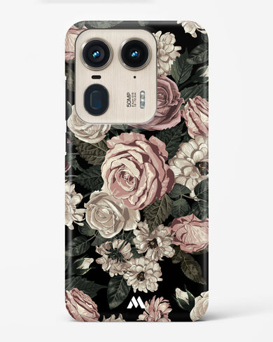 Floral Midnight Bouquet Hard Case Phone Cover (Motorola)