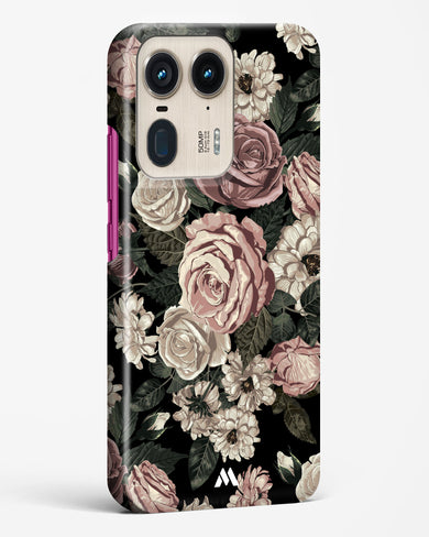 Floral Midnight Bouquet Hard Case Phone Cover (Motorola)