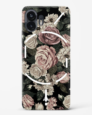 Floral Midnight Bouquet Hard Case Phone Cover (Nothing)
