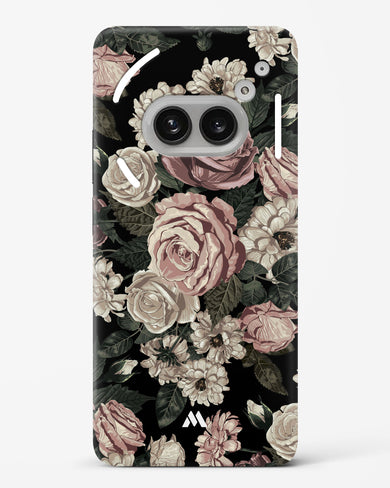 Floral Midnight Bouquet Hard Case Phone Cover (Nothing)