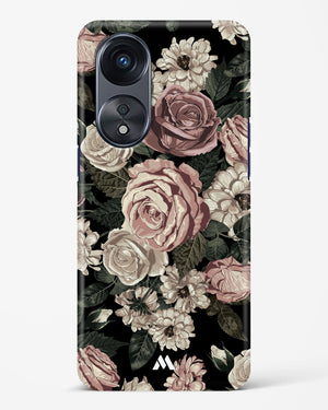 Floral Midnight Bouquet Hard Case Phone Cover (Oppo)