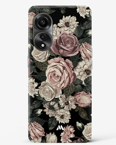 Floral Midnight Bouquet Hard Case Phone Cover (Oppo)