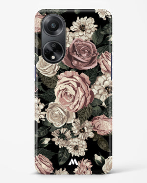 Floral Midnight Bouquet Hard Case Phone Cover (Oppo)