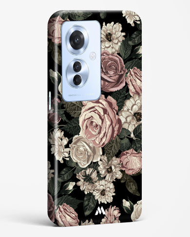 Floral Midnight Bouquet Hard Case Phone Cover (Oppo)