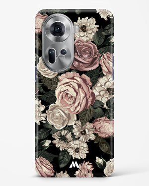 Floral Midnight Bouquet Hard Case Phone Cover (Oppo)