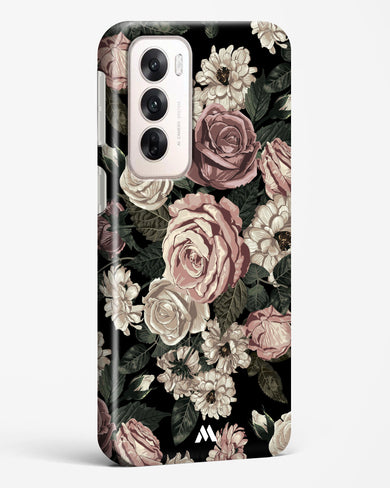 Floral Midnight Bouquet Hard Case Phone Cover (Oppo)