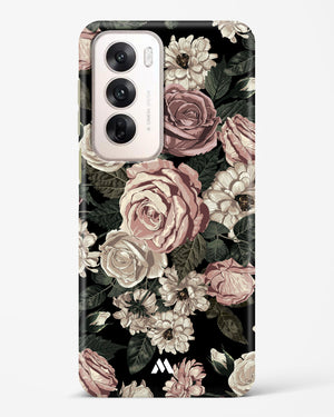 Floral Midnight Bouquet Hard Case Phone Cover (Oppo)