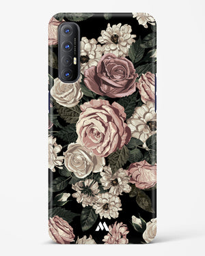 Floral Midnight Bouquet Hard Case Phone Cover-(Oppo)