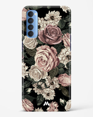 Floral Midnight Bouquet Hard Case Phone Cover-(Oppo)