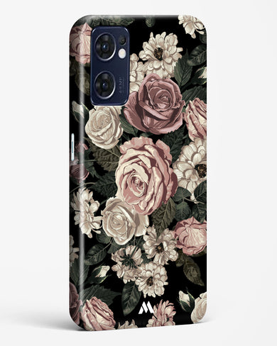 Floral Midnight Bouquet Hard Case Phone Cover (Oppo)
