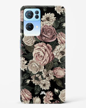 Floral Midnight Bouquet Hard Case Phone Cover-(Oppo)