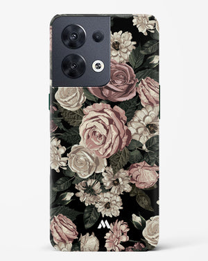 Floral Midnight Bouquet Hard Case Phone Cover-(Oppo)