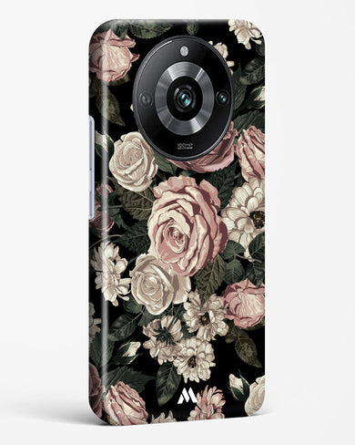 Floral Midnight Bouquet Hard Case Phone Cover-(Realme)