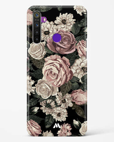 Floral Midnight Bouquet Hard Case Phone Cover-(Realme)