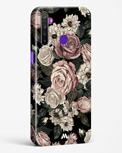 Floral Midnight Bouquet Hard Case Phone Cover-(Realme)