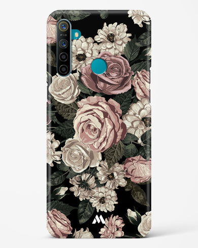 Floral Midnight Bouquet Hard Case Phone Cover-(Realme)