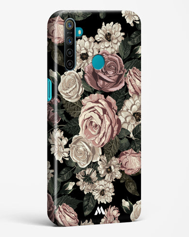 Floral Midnight Bouquet Hard Case Phone Cover-(Realme)