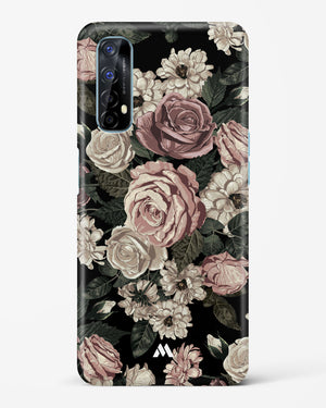 Floral Midnight Bouquet Hard Case Phone Cover-(Realme)