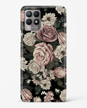 Floral Midnight Bouquet Hard Case Phone Cover-(Realme)