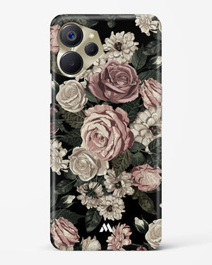 Floral Midnight Bouquet Hard Case Phone Cover-(Realme)