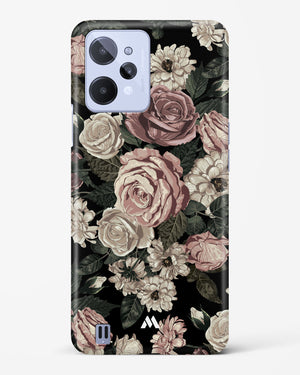 Floral Midnight Bouquet Hard Case Phone Cover-(Realme)