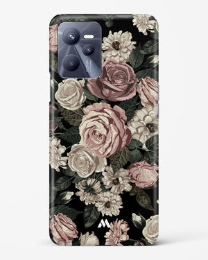 Floral Midnight Bouquet Hard Case Phone Cover-(Realme)