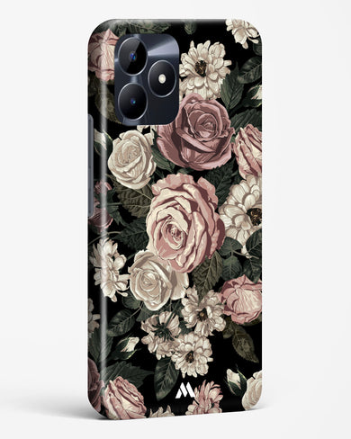 Floral Midnight Bouquet Hard Case Phone Cover-(Realme)