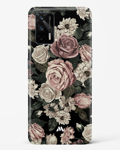 Floral Midnight Bouquet Hard Case Phone Cover-(Realme)