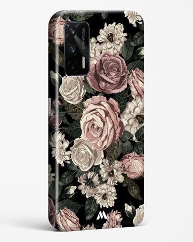 Floral Midnight Bouquet Hard Case Phone Cover-(Realme)