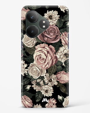 Floral Midnight Bouquet Hard Case Phone Cover (Realme)