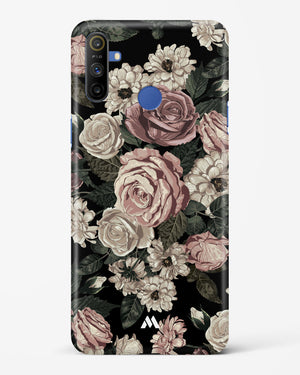 Floral Midnight Bouquet Hard Case Phone Cover-(Realme)