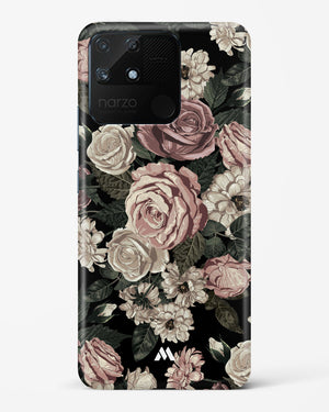 Floral Midnight Bouquet Hard Case Phone Cover-(Realme)