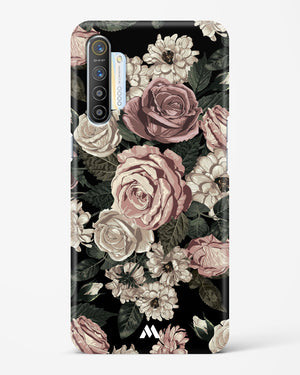 Floral Midnight Bouquet Hard Case Phone Cover-(Realme)