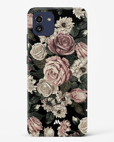 Floral Midnight Bouquet Hard Case Phone Cover-(Samsung)