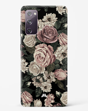 Floral Midnight Bouquet Hard Case Phone Cover-(Samsung)