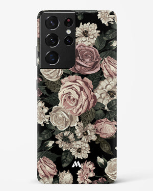 Floral Midnight Bouquet Hard Case Phone Cover-(Samsung)