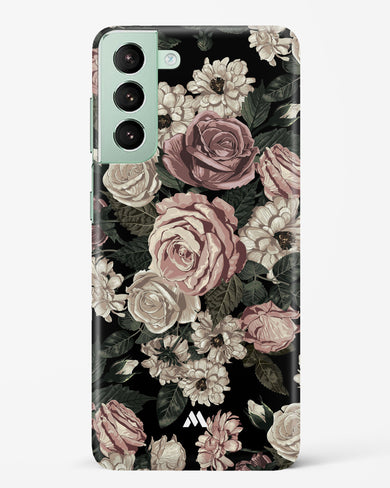 Floral Midnight Bouquet Hard Case Phone Cover-(Samsung)