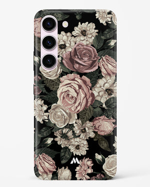 Floral Midnight Bouquet Hard Case Phone Cover-(Samsung)