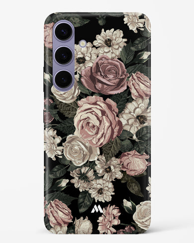 Floral Midnight Bouquet Hard Case Phone Cover-(Samsung)