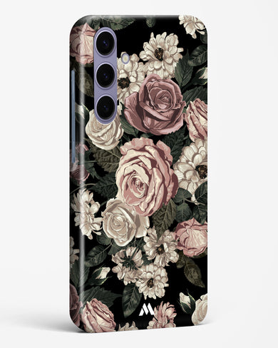 Floral Midnight Bouquet Hard Case Phone Cover-(Samsung)