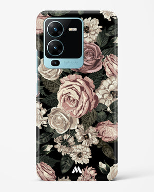 Floral Midnight Bouquet Hard Case Phone Cover-(Vivo)