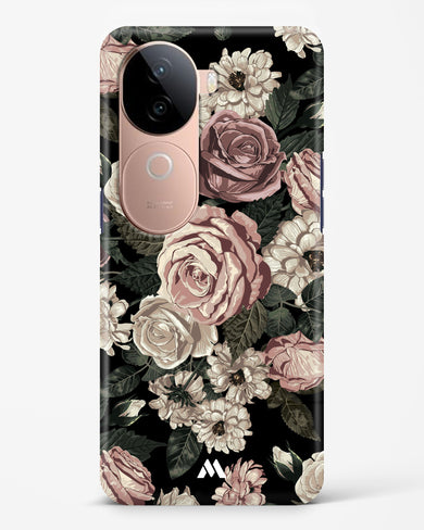 Floral Midnight Bouquet Hard Case Phone Cover (Vivo)