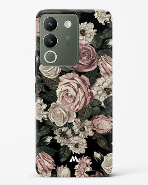 Floral Midnight Bouquet Hard Case Phone Cover-(Vivo)